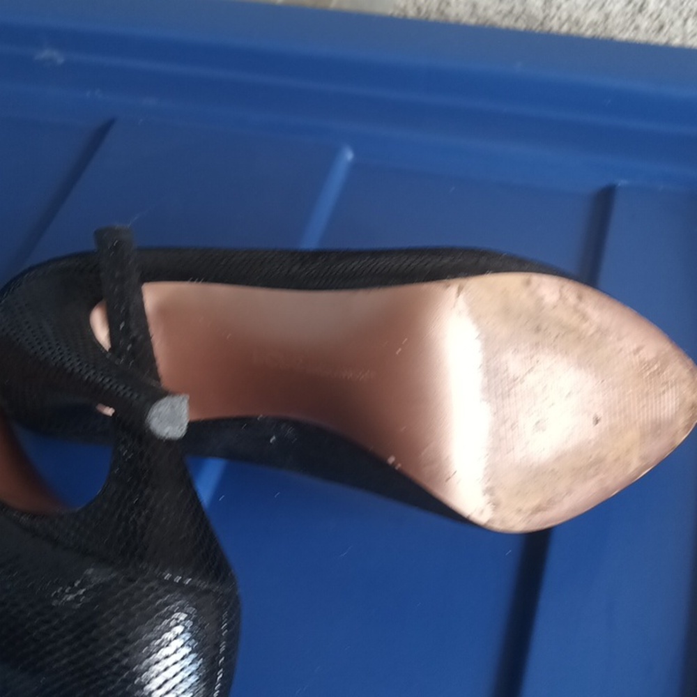 Bcbgenerations Used Black Hells Size 6m/36 - image 7